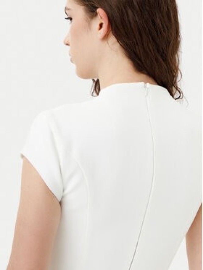 Bardot Sukienka koktajlowa 59329DB Biały Regular Fit