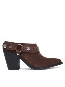 Guess Klapki FLTSAN SUE09 Brązowy ciemny
