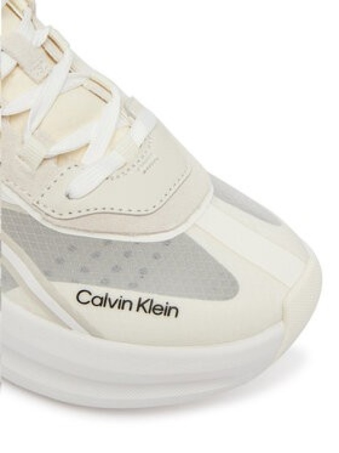 Calvin Klein Sneakersy Chunky Run Ckstripe Lup Rip HW0HW03005 05Z Czarny