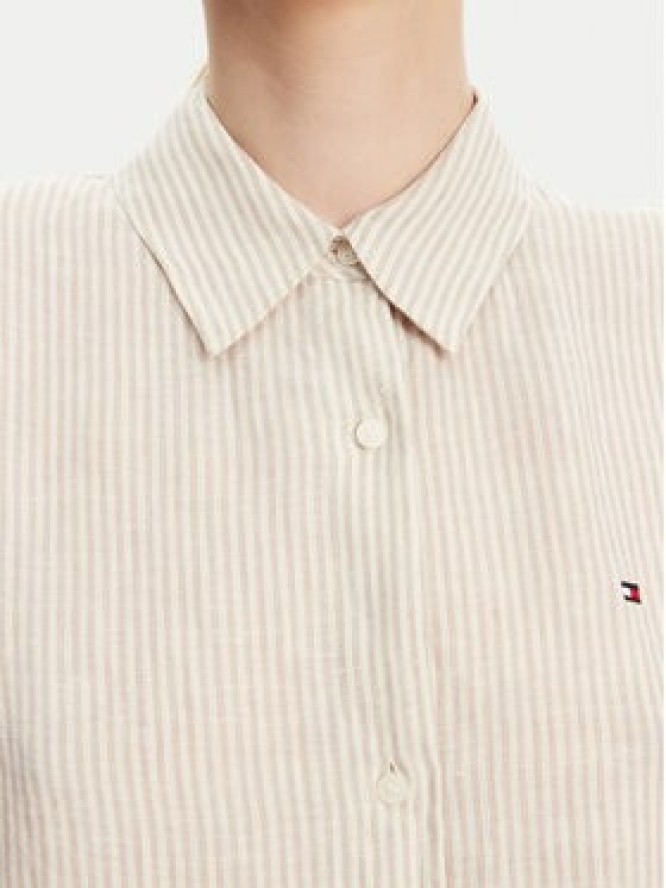 Tommy Hilfiger Koszula WW0WW44679 Beżowy Relaxed Fit