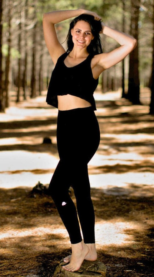 Legginsy damskie bezszwowe