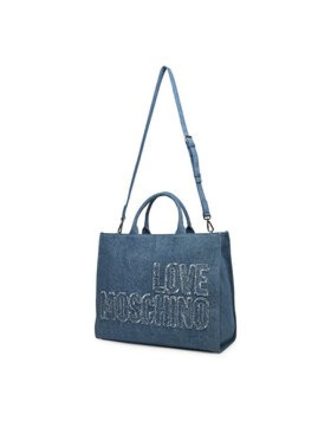 LOVE MOSCHINO Torebka JC4242PP0MKM0750 Niebieski