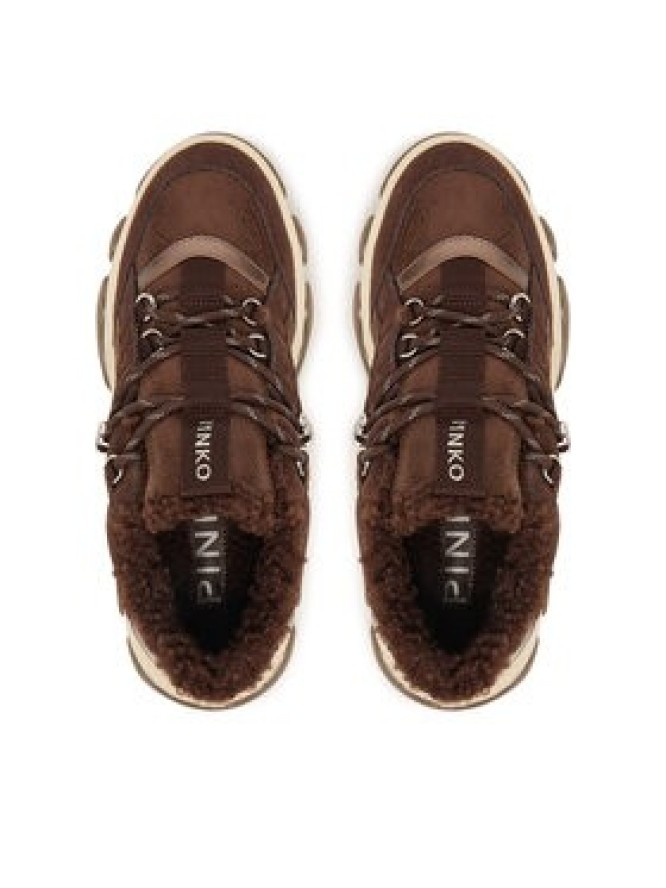 PINKO Sneakersy Athena 01 SS0195P055 Brązowy