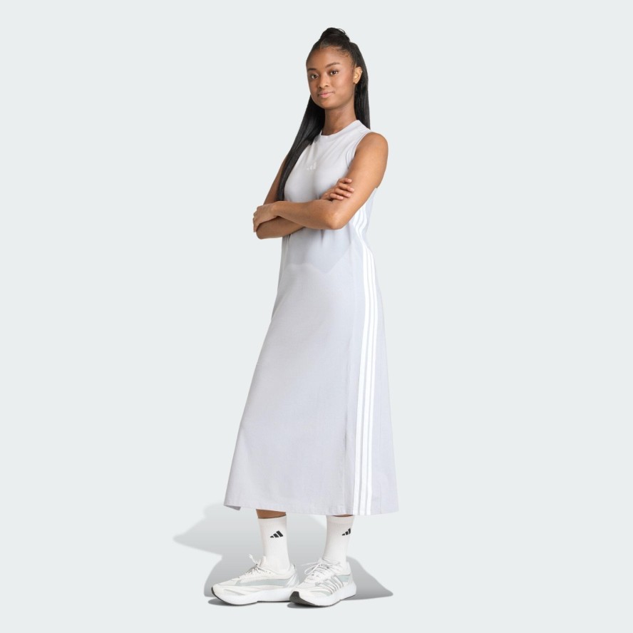 Sukienka Essentials 3-Stripes Long Racerback