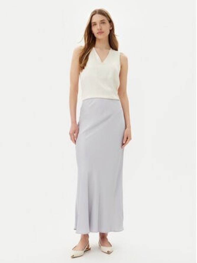 ViCOLO Spódnica maxi TD0472 Niebieski Slim Fit