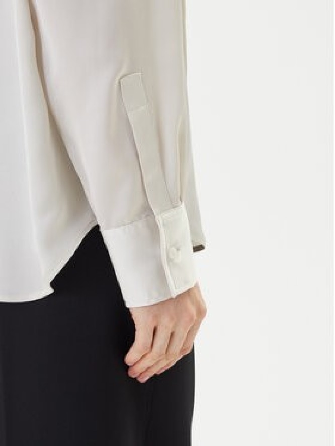 Calvin Klein Bluzka LV044D125G Beżowy Regular Fit