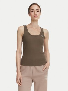 Guess Top V4YP06 K8RT2 Khaki Slim Fit
