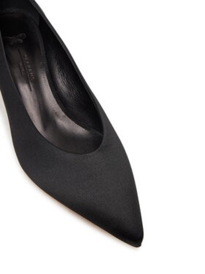 Weekend Max Mara Półbuty Renzasatin 2515521055600 Czarny