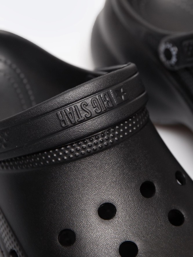 Klapki damskie czarne RR274A118 906