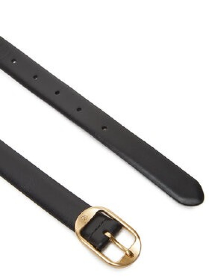 Calvin Klein Pasek Damski Forged Pin Belt 25Mm LV04K7014G Czarny
