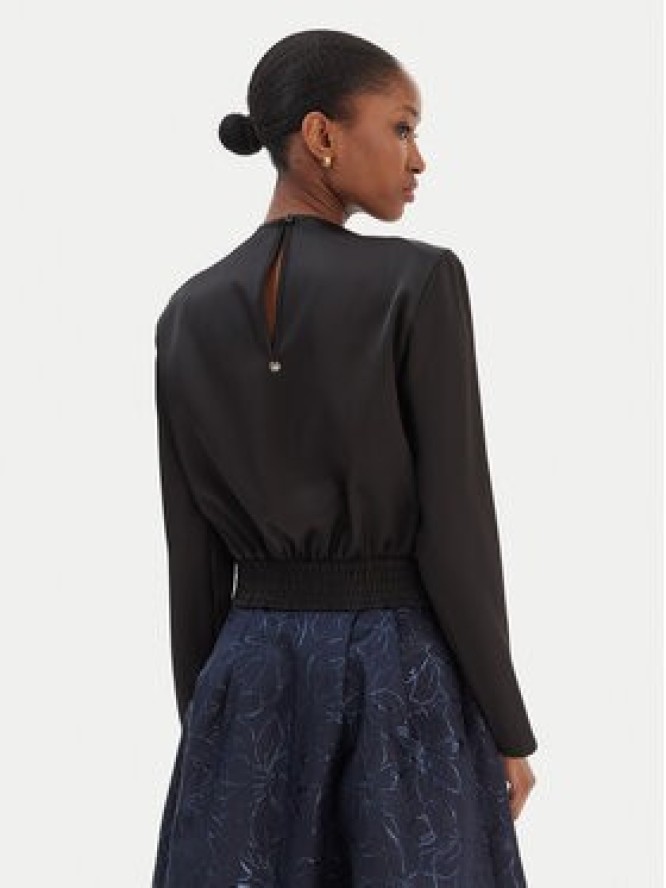 Rinascimento Bluzka CFC0126404003 Czarny Regular Fit