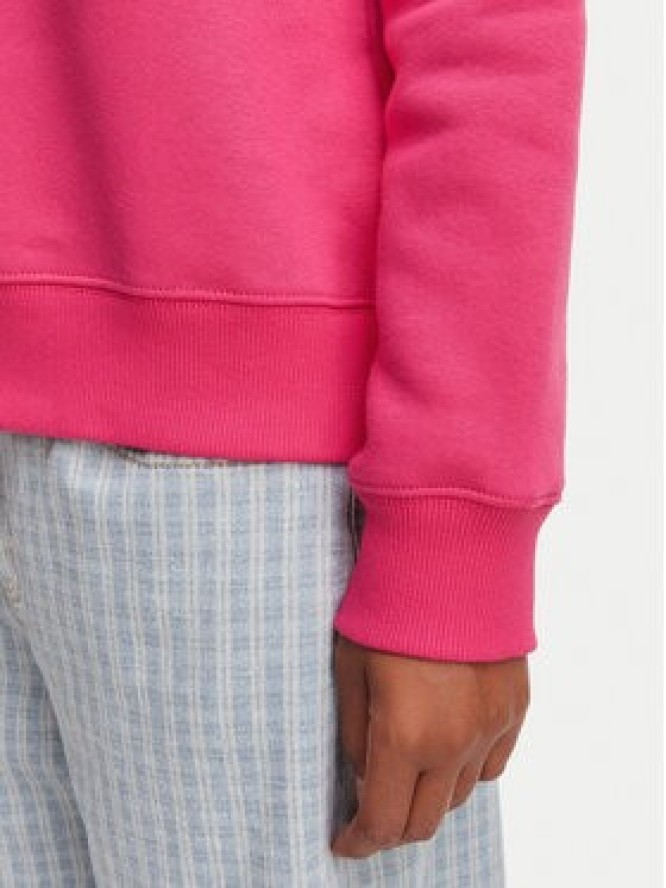 Tommy Jeans Bluza Flag DW0DW19959 Różowy Regular Fit