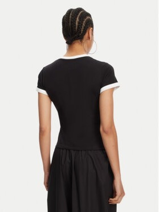 Juicy Couture T-Shirt I Kiss JCWCT125318 Czarny Slim Fit