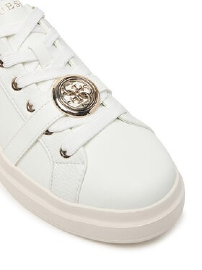 Guess Sneakersy FLFEZO LEA12 Biały