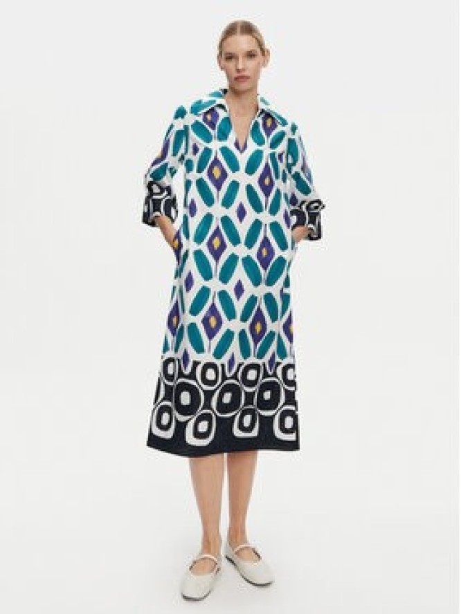 Luisa Spagnoli Sukienka codzienna Prudenza 542073 Kolorowy Loose Fit