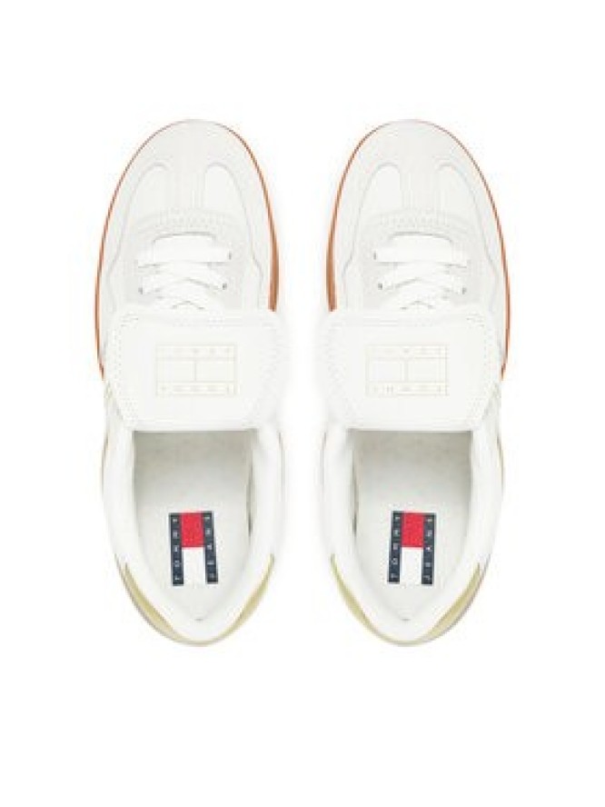 Tommy Jeans Sneakersy The Greenwich Flap EN0EN02715 Biały