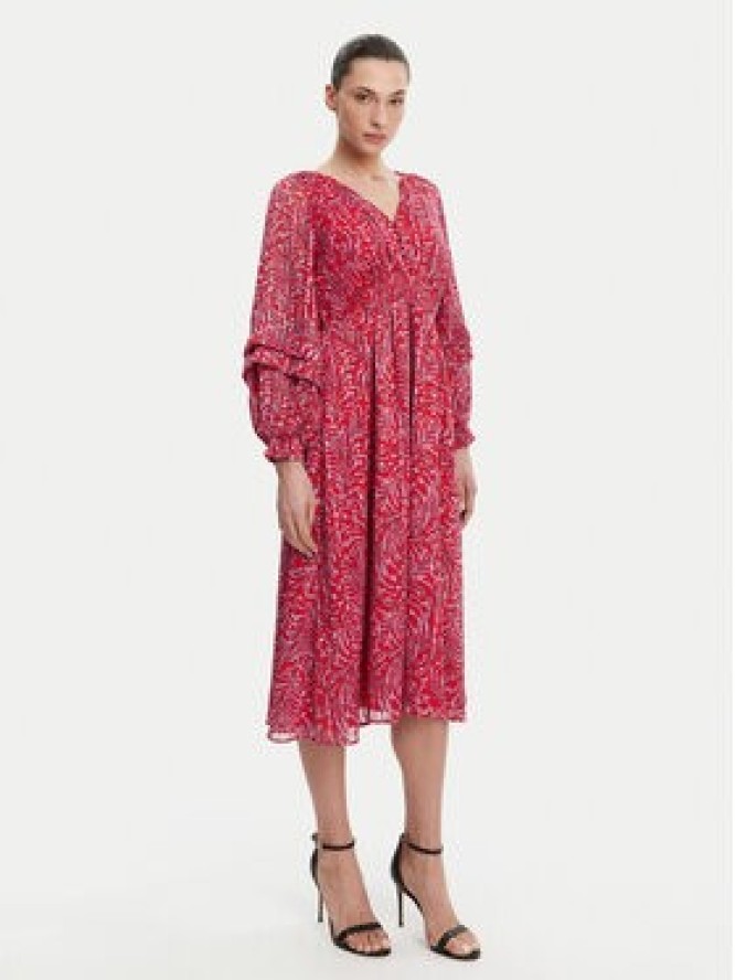 French Connection Sukienka codzienna 71YFO Czerwony Regular Fit