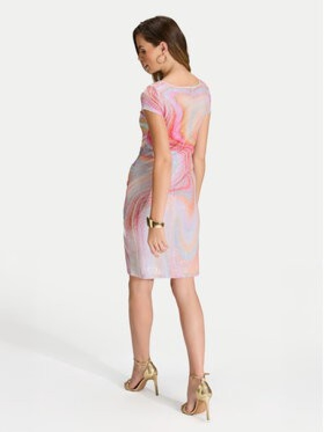 Swing Sukienka koktajlowa 5AI21200 Kolorowy Slim Fit