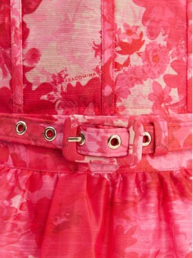 Fracomina Spódnica trapezowa FR25SG2012W775U6 Różowy Flare Fit