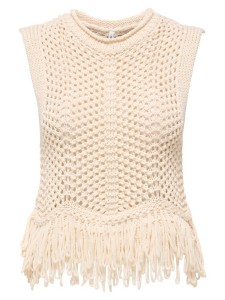 ONLY Top Kimmie 15365146 Beżowy Regular Fit