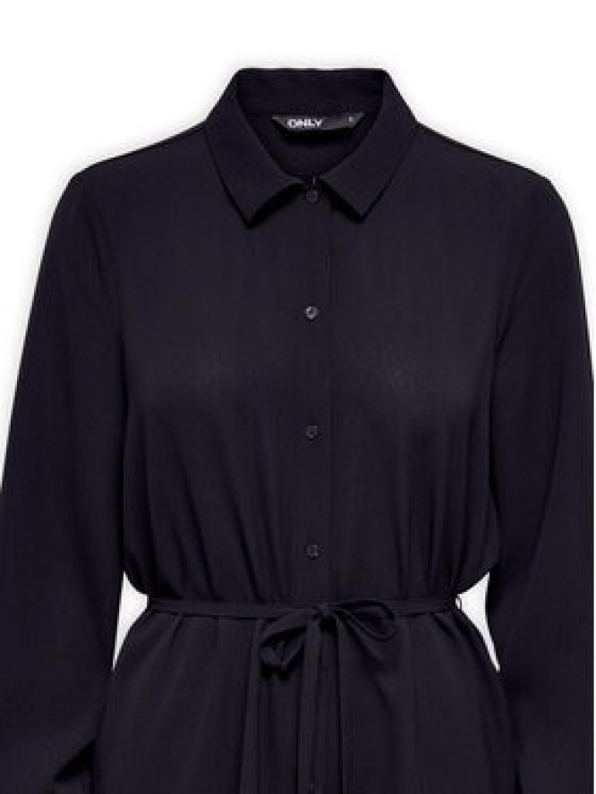 ONLY Sukienka koszulowa Nova 15241890 Czarny Regular Fit