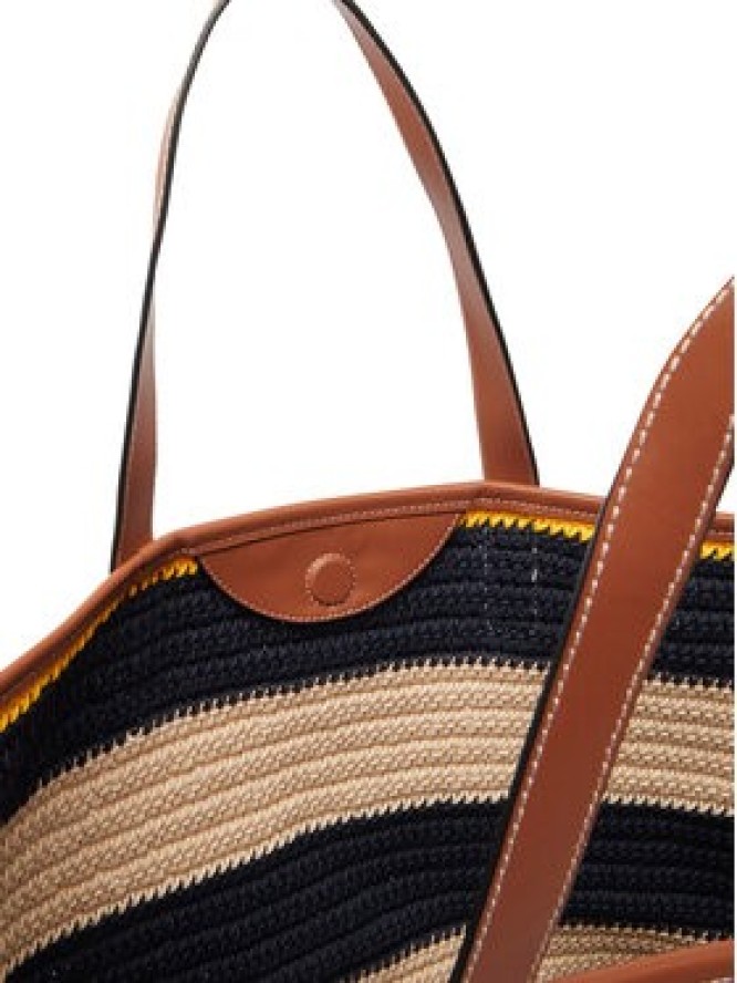 Tommy Hilfiger Torebka Th Nautical Tote Crochet Str AW0AW18816 Kolorowy