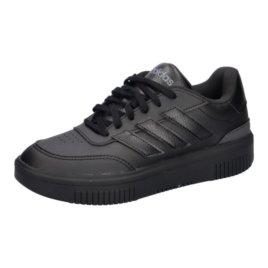 Buty damskie adidas Courtblock - czarne, casual
