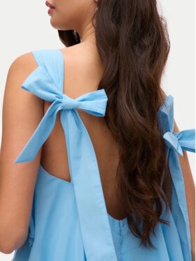 Vero Moda Sukienka wieczorowa Felicia 10331377 Błękitny Regular Fit