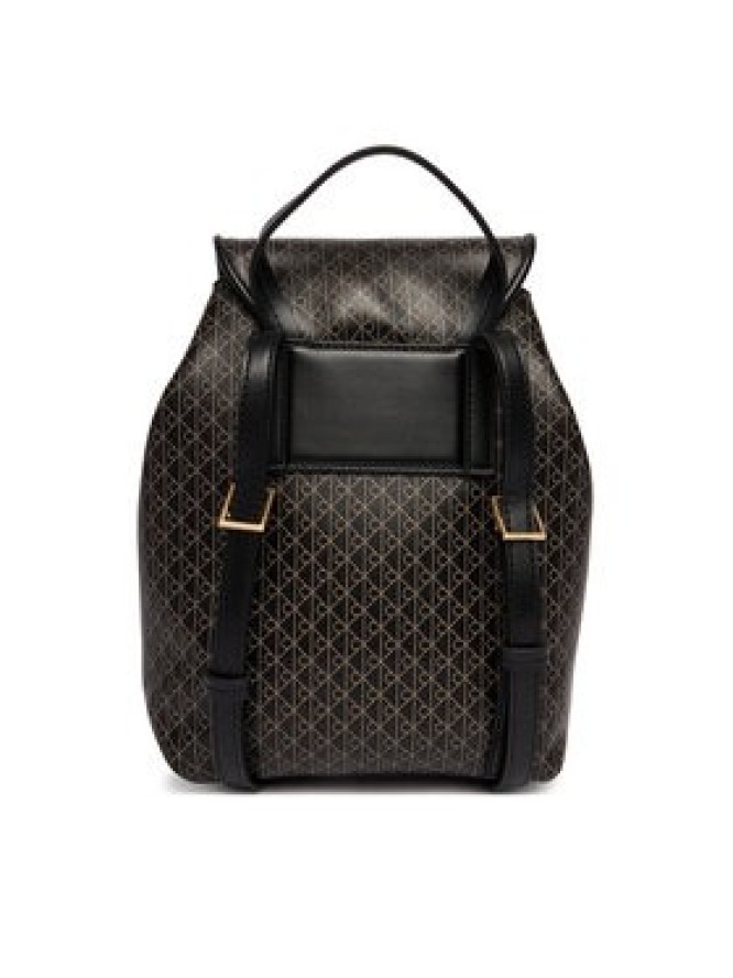 Calvin Klein Plecak Emblem Aop Mini Backpack LV04F3507G Czarny