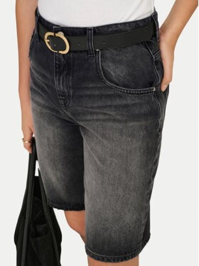 ONLY Szorty jeansowe Mate Reg 15340976 Czarny Regular Fit