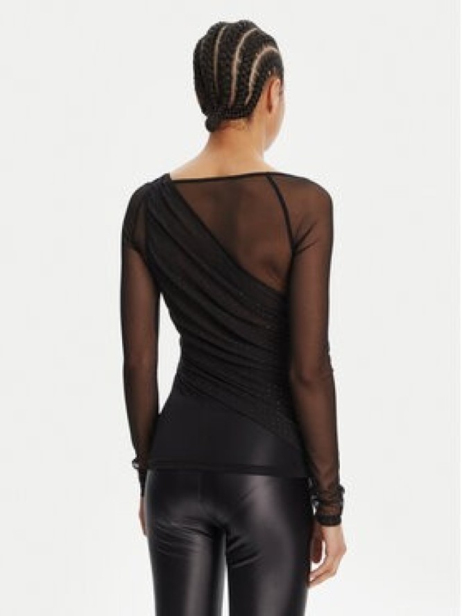 Versace Jeans Couture Bluzka 78HAH600 Czarny Slim Fit