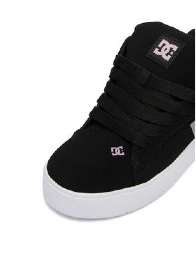 DC Shoes Sneakersy EO-COURT GRAFFIK PLATFORM DC02422003 Czarny