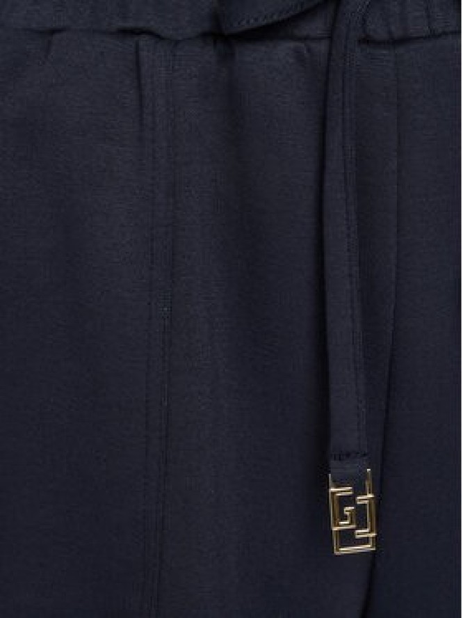 Gaudi Szorty materiałowe 511BD24007 Granatowy Regular Fit