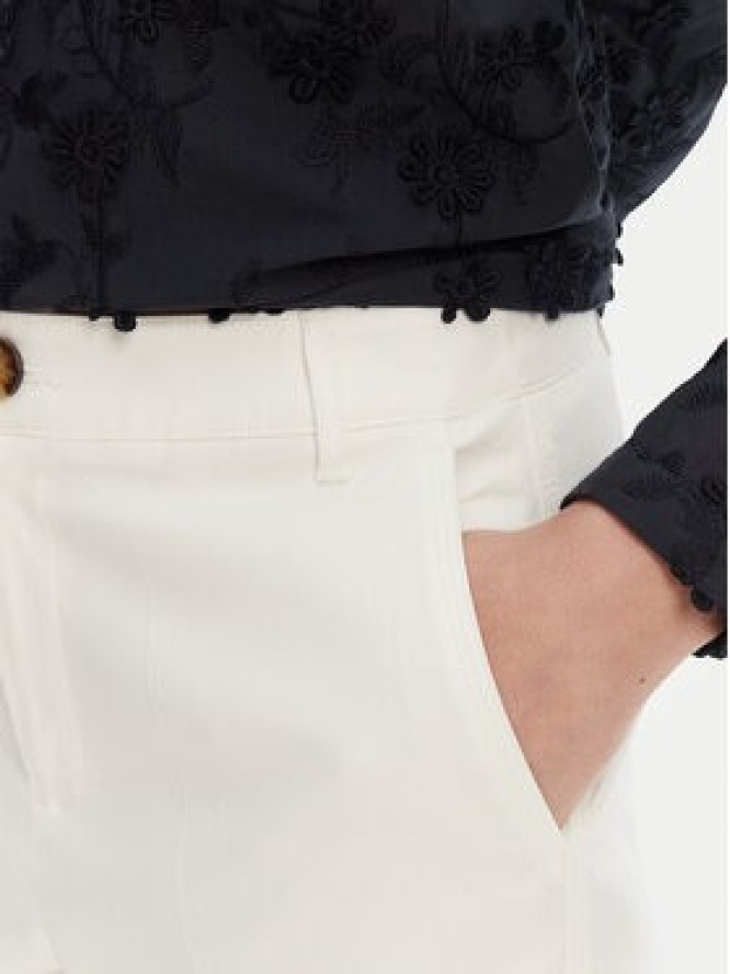 Tatuum Spodnie materiałowe Seremi T2510.145 Écru Regular Fit