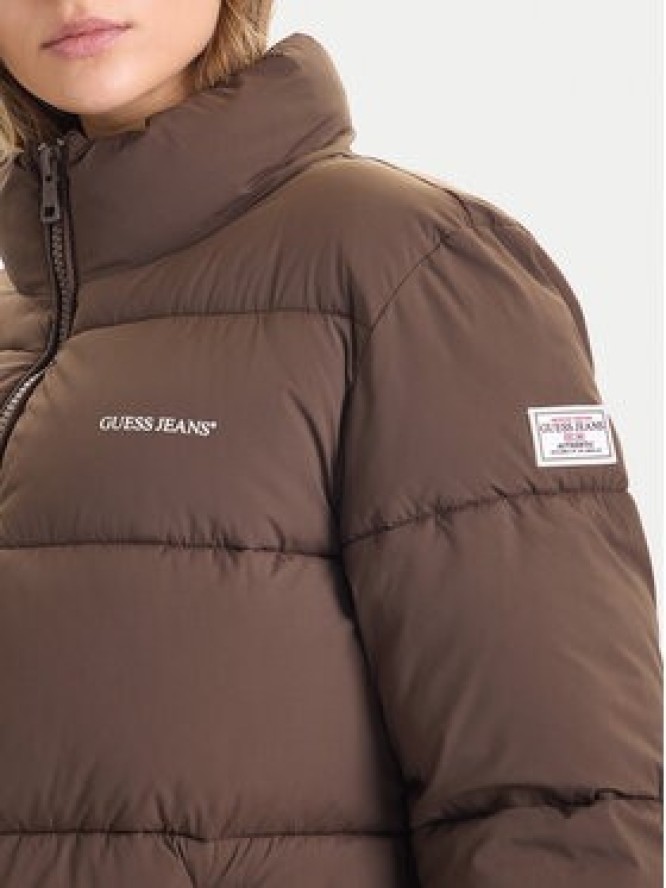 Guess Jeans Kurtka zimowa W4BL21 WGII2 Brązowy Regular Fit