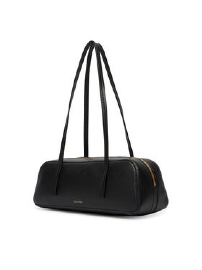 Calvin Klein Torebka Foil Logo Bauletto LV04F3636G Czarny