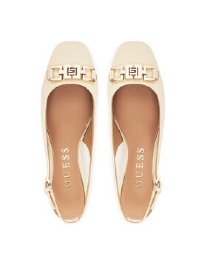 Guess Czółenka FLTCL2 PAF05 Beżowy