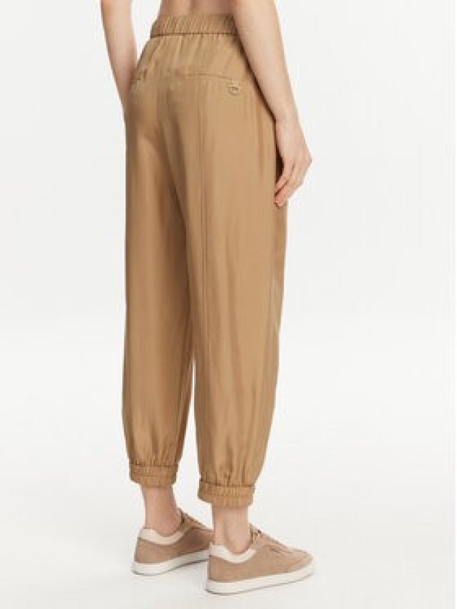 Marella Spodnie materiałowe Abetaia 2513131095 Beżowy Relaxed Fit