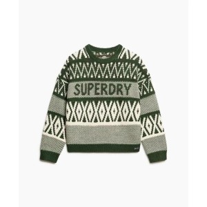 Sweter z wzorem damski Superdry