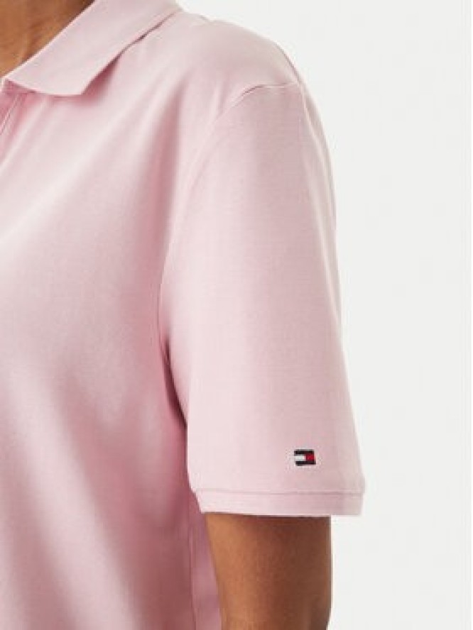 Tommy Hilfiger Polo WW0WW48720 Różowy jasny Relaxed Fit