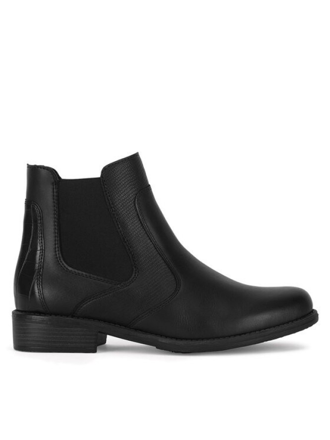 Remonte Botki D0F70-01 Czarny