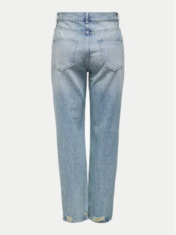ONLY Jeansy Robyn 15333533 Niebieski Straight Fit