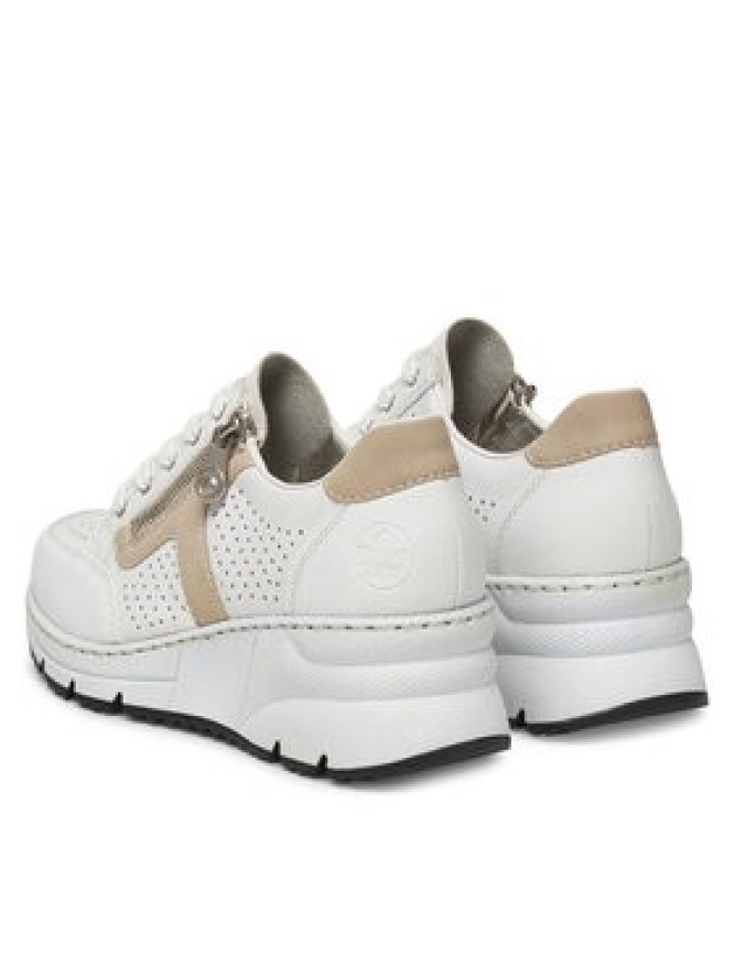 Rieker Sneakersy N6304-80 Biały
