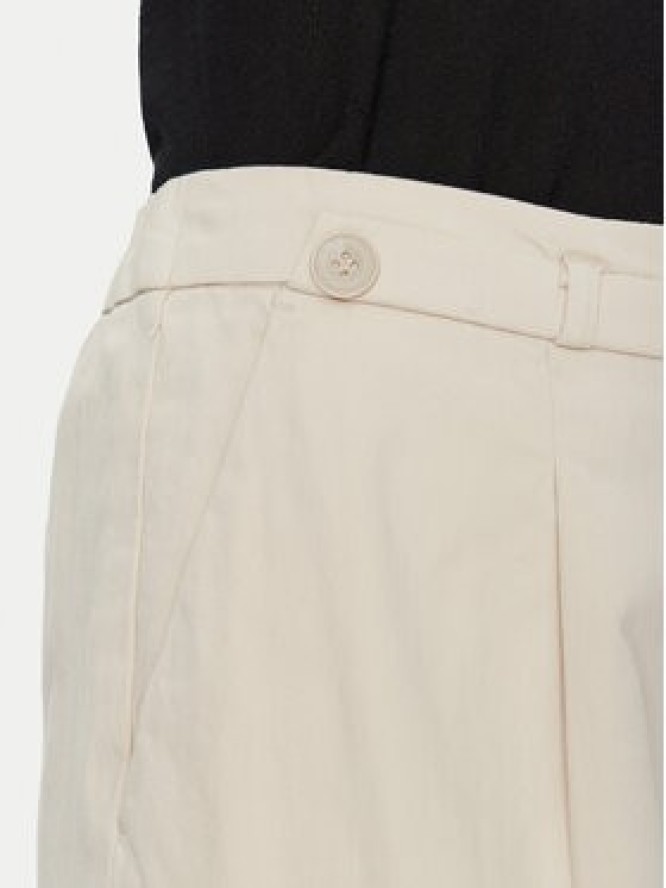 ONLY Spodnie materiałowe Stella 15338662 Beżowy Wide Leg