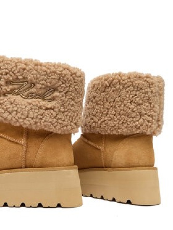 KARL LAGERFELD Śniegowce KL48653 Brązowy