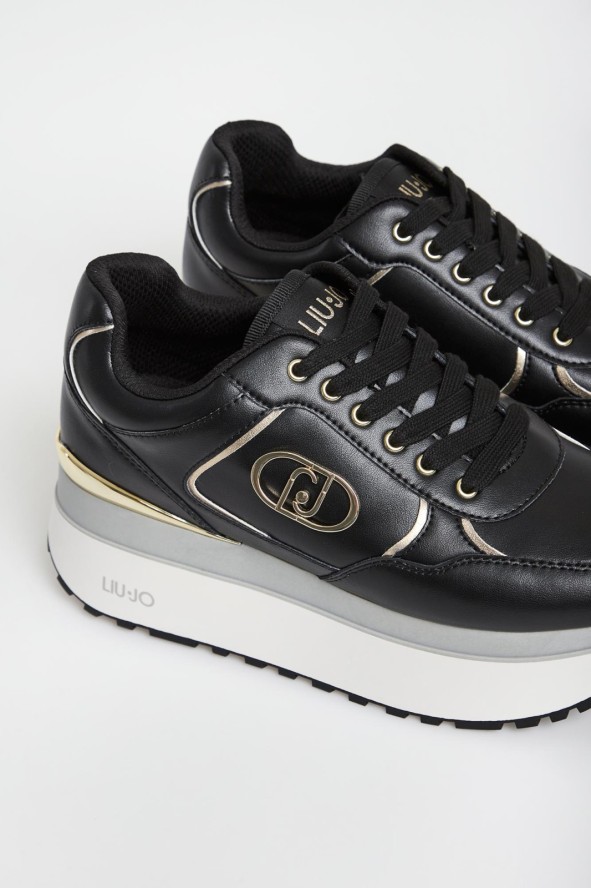 Sneakersy damskie skórzane LIU JO
