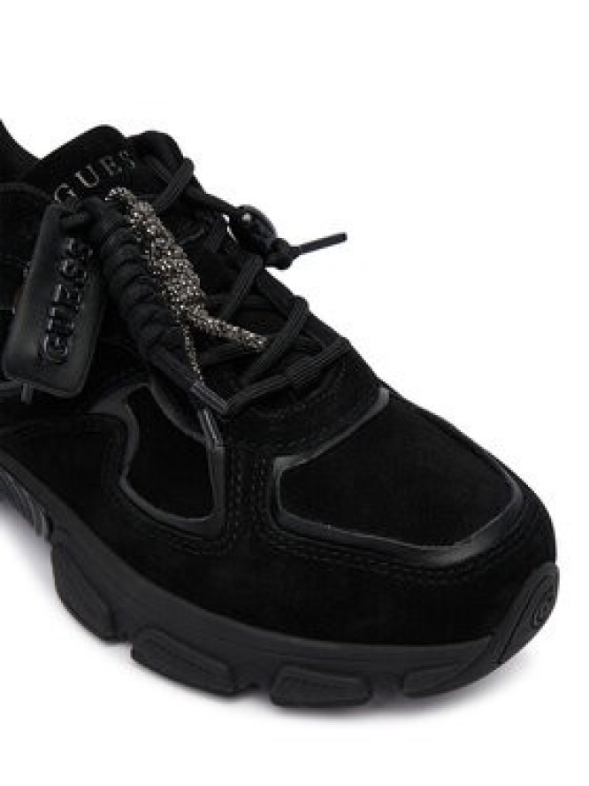 Guess Sneakersy FLFIRR SUE12 Czarny