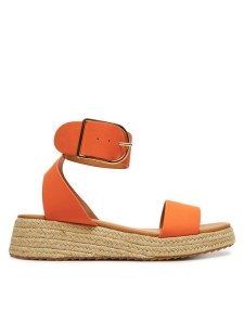 DeeZee Espadryle QS276-1 Pomarańczowy