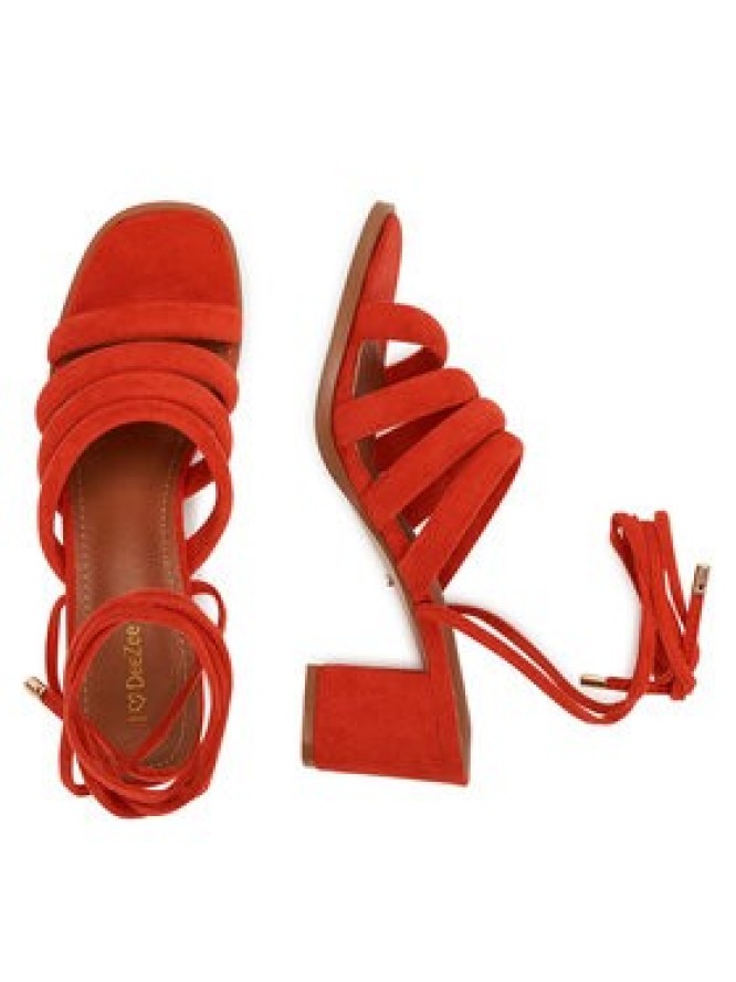 DeeZee Sandały XFV28178-D1 Czerwony