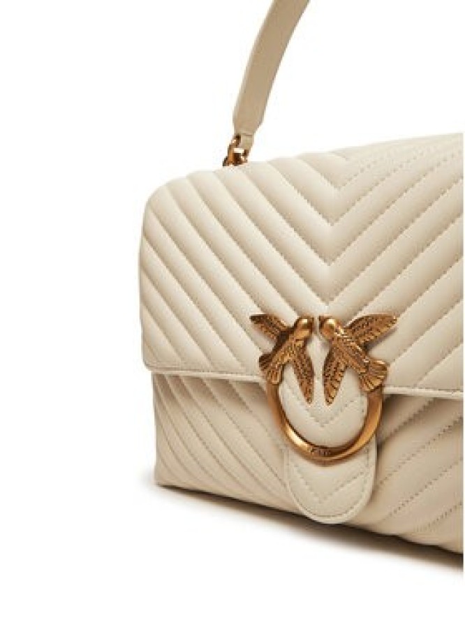 PINKO Torebka Love Lady Puff Big Cl 100042 A0GK Z14Q Biały